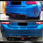 BMW 2-serien F22/F23 2014–2021 V8 bakre stötfångardiffusor (för F87 M2/M2C, carbon) foto 4