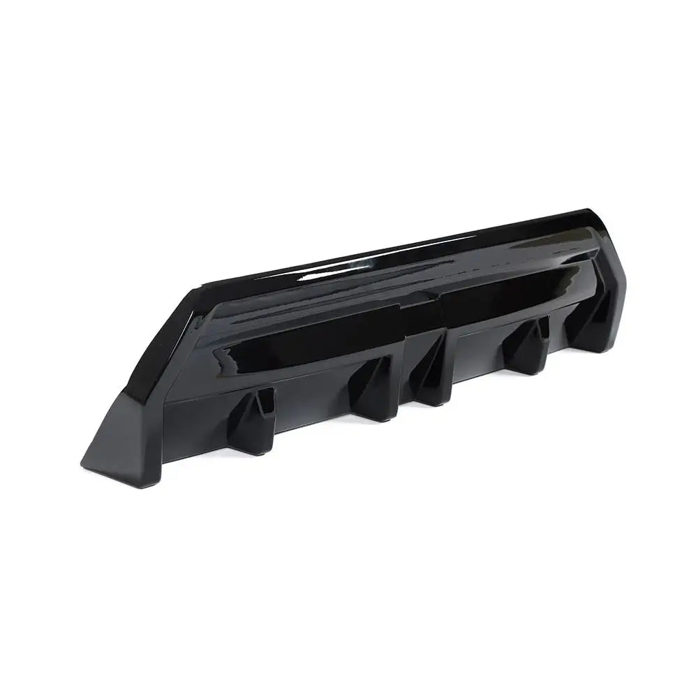 BMW 2-serie G42 2021– Bakre stötfångardiffusor Black ABS V1 (M Sport) foto 3