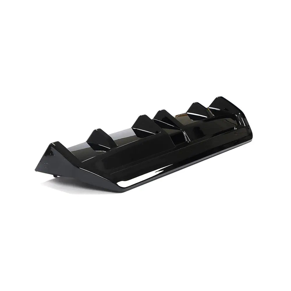 BMW 2-serie G42 2021– Bakre stötfångardiffusor Black ABS V1 (M Sport) foto 4