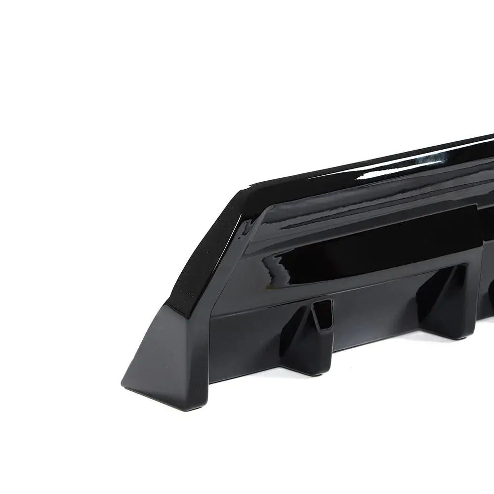 BMW 2-serie G42 2021– Bakre stötfångardiffusor Black ABS V1 (M Sport) foto 5