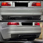 BMW 3-serie E46 1998–2006 Bakre diffuser V1 (för M3, kolfiber) foto 3