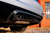 BMW 3-serie E46 1998–2006 Bakre stötfångardiffusor V2 (för M3, kolfiber) foto 7