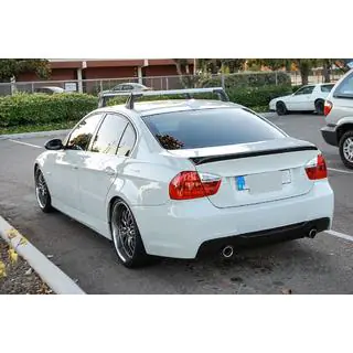 Bakre stötfångardiffusor V3 (för E90 M-Sport, kolfiber) foto 2