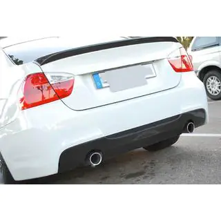 Bakre stötfångardiffusor V3 (för E90 M-Sport, kolfiber) foto 3