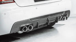 BMW 3-serien E92/E93 2006–2013 Bakre diffuser V1 (för M-Sport, kolfiber) foto 2