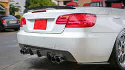 BMW 3-serien E92/E93 2006–2013 Bakre diffuser V1 (för M-Sport, kolfiber) foto 4