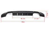 BMW 3-serien E92/E93 2006–2013 Bakre diffuser V1 (för M-Sport, kolfiber) foto 5