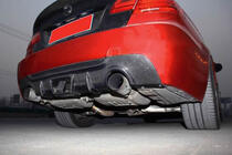 BMW 3-serien E92/E93 2006–2013 Bakre stötfångardiffuser i kolfiber V3 (för M Sport) foto 2
