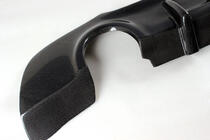 BMW 3-serien E92/E93 2006–2013 Bakre stötfångardiffuser i kolfiber V3 (för M Sport) foto 7
