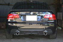 BMW 3-serien E92/E93 2006–2013 Bakre stötfångardiffusor V2 (för M-Sport, kolfiber) foto 4