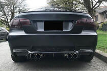 BMW 3-serie E90/E91 2005–2011 Bakre stötfångardiffusor i kolfiber V2 (för E92/E93 M3) foto 3