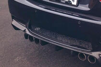 BMW 3-serie E90/E91 2005–2011 Bakre stötfångardiffusor i kolfiber V2 (för E92/E93 M3) foto 5