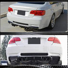 BMW 3-serie E90/E91 2005–2011 Bakre stötfångardiffusor V-Style (för M3, kolfiber) foto 3