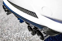 BMW 3-serien E92/E93 2006–2013 Bakre stötfångardiffusor H2-Style (för M3, kolfiber) foto 4