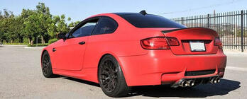 BMW 3-serien E92/E93 2006–2013 Bakre stötfångardiffusor H2-Style (för M3, kolfiber) foto 5