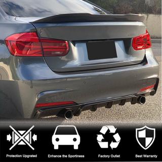 Bakre stötfångardiffusor V1 (för F30 M-Sport, kolfiber) BMW 3-serien F30/F31 2012–2019 foto 3