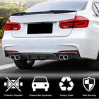 BMW 3-serien F30/F31 2012–2019 V4 bakre stötfångardiffusor (för F30 M-Sport, kolfiber) foto 3