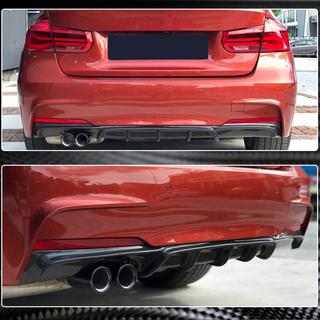 Bakre stötfångardiffusor V5 (för F30 M-Sport, kolfiber) BMW 3-serien F30/F31 2012–2019 foto 3