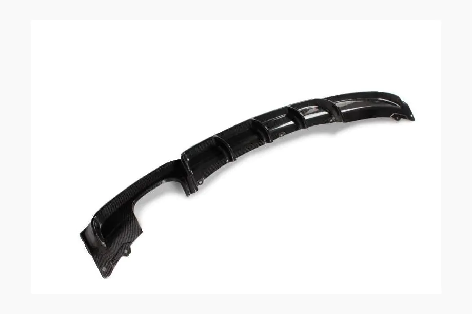 BMW 3-serien F30/F31 2012–2019 Bakre stötfångardiffusor V5 (för F30 M-Sport, kolfiber) Foto 5