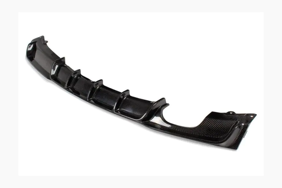 BMW 3-serien F30/F31 2012–2019 Bakre stötfångardiffusor V5 (för F30 M-Sport, kolfiber) Foto 7