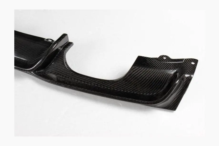 BMW 3-serien F30/F31 2012–2019 Bakre stötfångardiffusor V5 (för F30 M-Sport, kolfiber) Foto 10