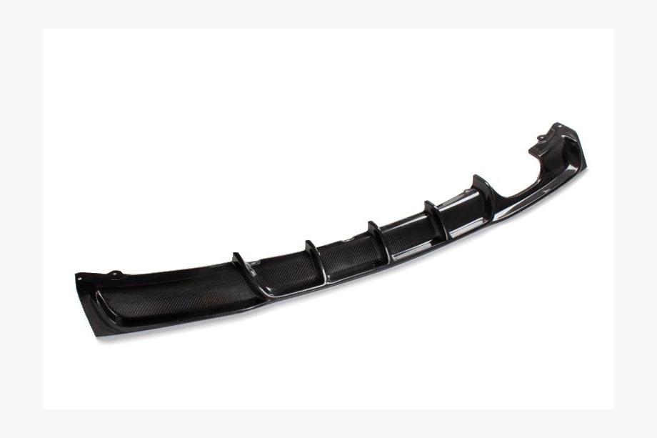 BMW 3-serien F30/F31 2012–2019 Bakre stötfångardiffuser i kolfiber V6 (för M-Sport) Foto 6