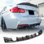 BMW 3-serien F30/F31 2012–2019 Bakre stötfångardiffuser Carbon V9 (för M-Sport) foto 2