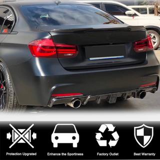 Bakre stötfångardiffusor V2 (för F30 M-Sport, kolfiber) BMW 3-serien F30/F31 2012–2019 foto 2