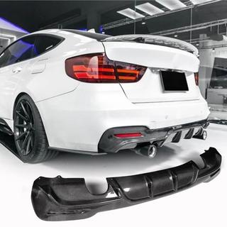 Bakre stötfångardiffusor V2 (för M-Sport, kolfiber) BMW 3-serie F34 2013–2020 foto 1