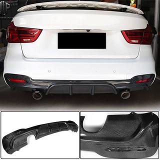 Bakre stötfångardiffusor V2 (för M-Sport, kolfiber) BMW 3-serie F34 2013–2020 foto 2