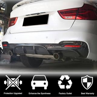 Bakre stötfångardiffusor V2 (för M-Sport, kolfiber) BMW 3-serie F34 2013–2020 foto 3