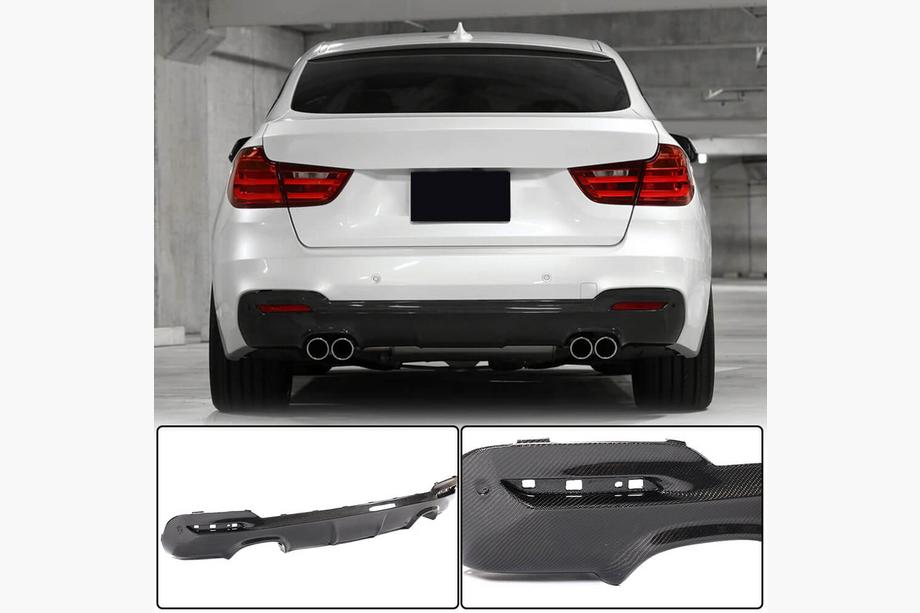 BMW 3-serie F34 2013–2020 Bakre diffusor V3 (för M-Sport, kolfiber) Image
