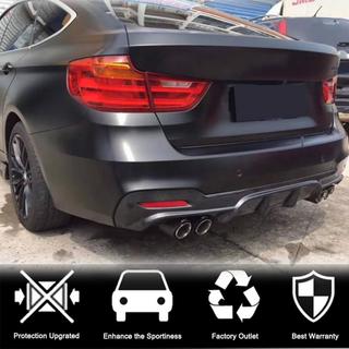 Bakre stötfångardiffuser V4 (för M-Sport, kolfiber) BMW 3-serie F34 2013–2020 foto 2