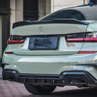 BMW 3-serien G20/G21 2018– Bakre stötfångardiffusor V2 (för M-Sport 2018-2022, kolfiber) foto 4