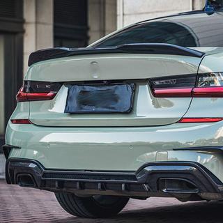 Bakre stötfångardiffusor V2 (för M-Sport 2018-2022, kolfiber) BMW 3-serien G20/G21 2018– foto 4