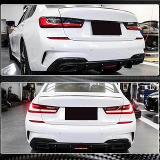 Bakre stötfångardiffusor V6 (för M-Sport 2018-2022, kolfiber) BMW 3-serien G20/G21 2018– foto 3