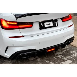Bakre stötfångardiffusor V6 (för M-Sport 2018-2022, kolfiber) foto 1