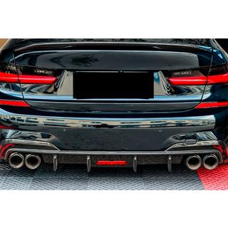 Bakre stötfångardiffusor V6 (för M-Sport 2018-2022, kolfiber) foto 3