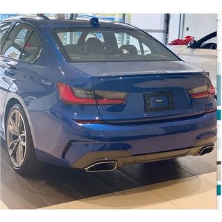 Bakre stötfångardiffusor MP-Style (för M-Sport 2018-2022, kolfiber) BMW 3-serien G20/G21 2018– foto 3
