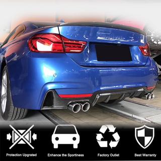 Bakre diffuser V1 (för M-Sport, kolfiber) BMW 4-serie F32/F33/F36 2012–2020 foto 2