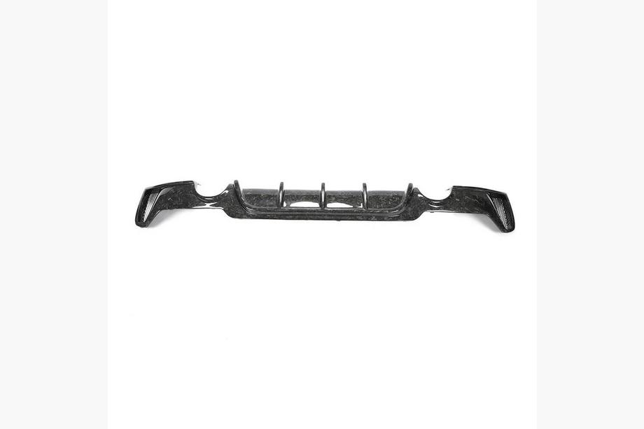 BMW 4-serie F32/F33/F36 2012–2020 Bakre stötfångardiffuser V4 (för M-Sport, kolfiber) Image