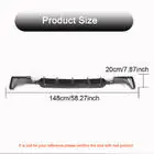 BMW 4-serie F32/F33/F36 2012–2020 Bakre diffusor V3 (för M-Sport, kolfiber) foto 5
