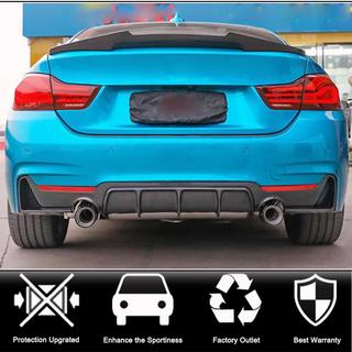 Bakre diffusor V3 (för M-Sport, kolfiber) BMW 4-serie F32/F33/F36 2012–2020 foto 2
