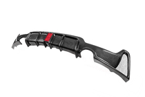 BMW 4-serie F32/F33/F36 2012–2020 Bakre stötfångardiffusor V8 (för M-Sport, kolfiber) foto 7