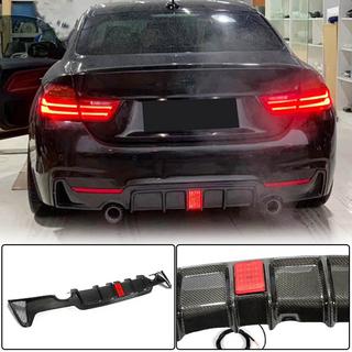 Bakre stötfångardiffusor V8 (för M-Sport, kolfiber) BMW 4-serie F32/F33/F36 2012–2020 foto 1