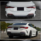 BMW 4-serien G22/23/26 2020– Bakre stötfångardiffusor V2 (för G22/G23 M-Sport, kolfiber) foto 5
