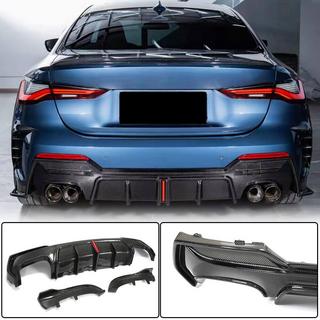 Bakre stötfångardiffuser V3 (för G22/G23 M-Sport, kolfiber) BMW 4-serien G22/23/26 2020– foto 1