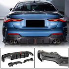 BMW 4-serien G22/23/26 2020– Bakre stötfångardiffusor FRP V4 (M-Sport) foto 1