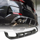 BMW 4-serien G22/23/26 2020– Bakre stötfångardiffusor V2 (för G26 M-Sport, kolfiber) foto 1