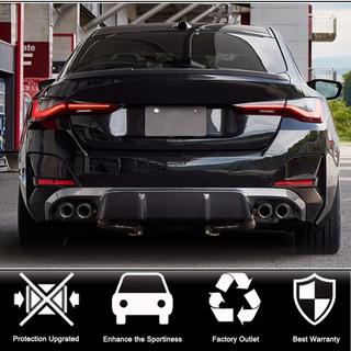 Bakre stötfångardiffusor V2 (för G26 M-Sport, kolfiber) BMW 4-serien G22/23/26 2020– foto 2
